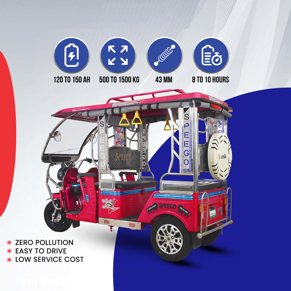 E Rickshaw Manufacturers